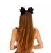 Cat ears black with bright pink tip and bright pink ribbons 30102618 фото 2