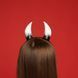 Devil horns white with black small 30301325 фото 4