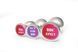 Silicone anal plug with inscription &laquo;SLUT FOR BBC&raquo;, L OKOVA, BBC Only, Large, Stainless steel