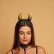 Devil horns gold with black small 30301337 фото 1