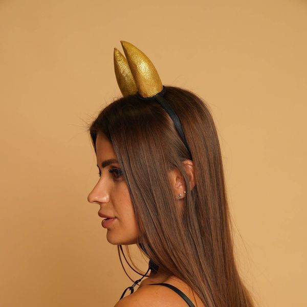Devil horns gold small 30301335 фото
