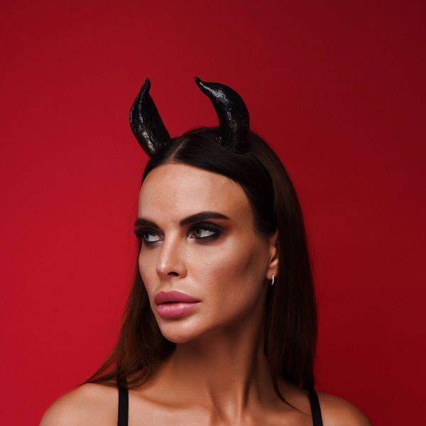 Devil horns small black 30301273 фото